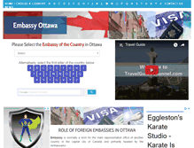 Tablet Screenshot of embassyottawa.com